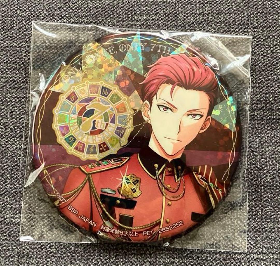 アイドリッシュセブン アイナナ　ホログラム　缶バッジ　7th ŹOOĻ