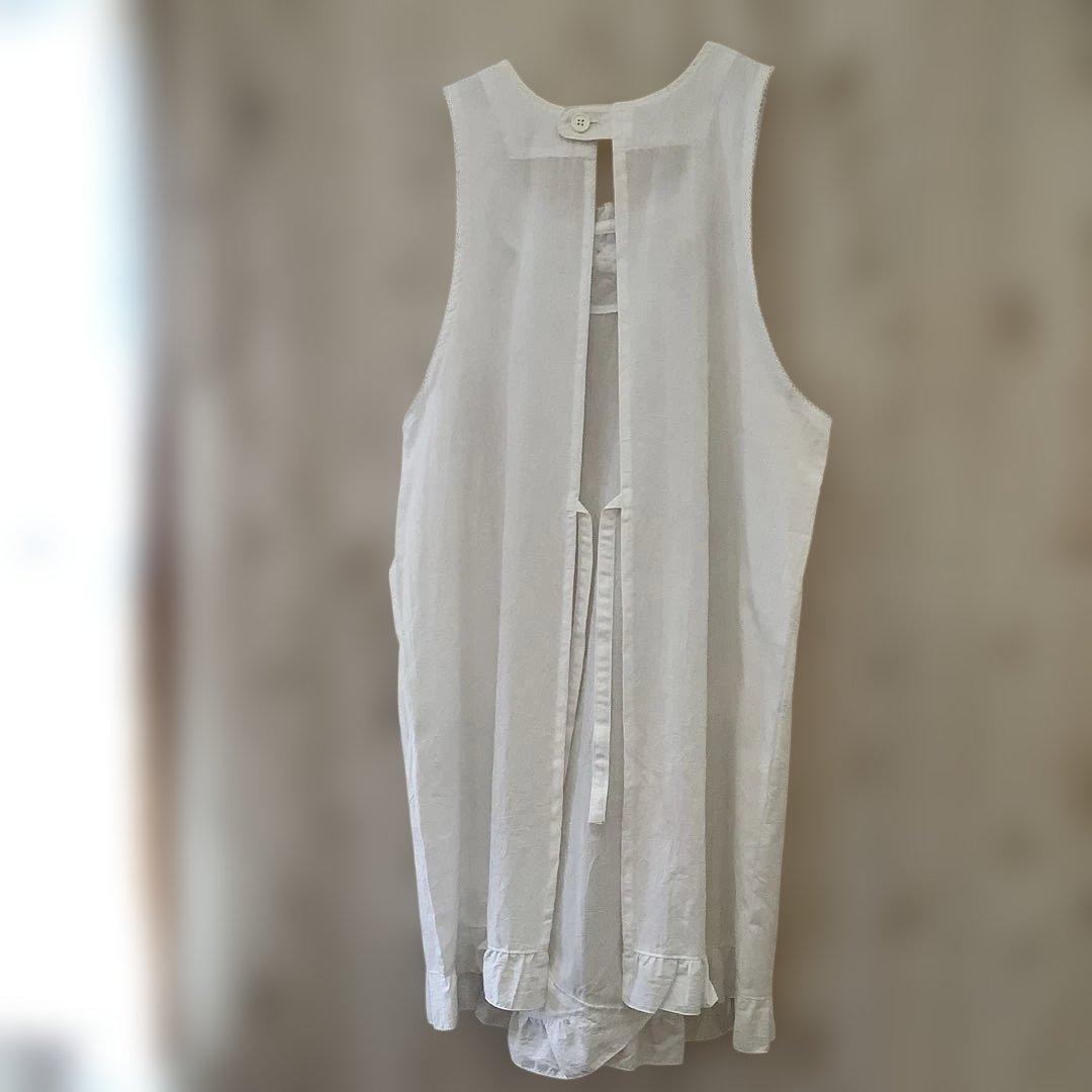 MICHIKO NO KOMICHI レースエプロン　フリル　ミチコノコミチ