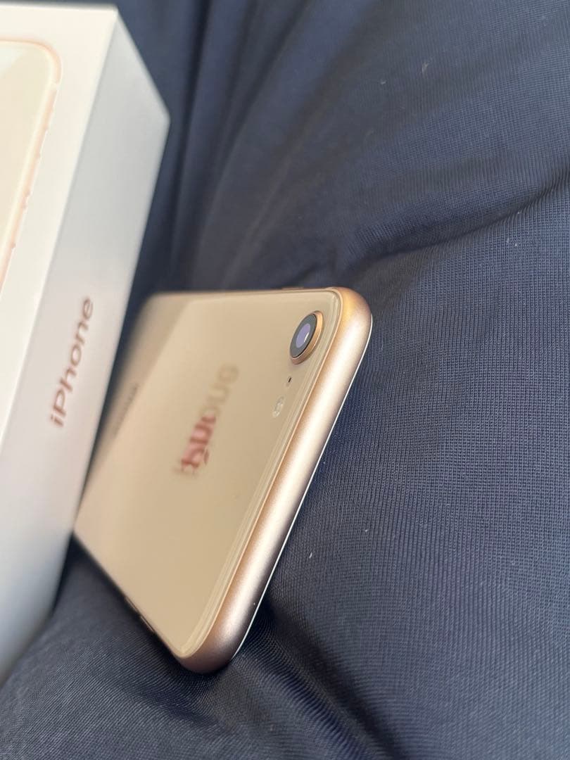 美品 iPhone8 64GB ピンクゴールド 箱付き