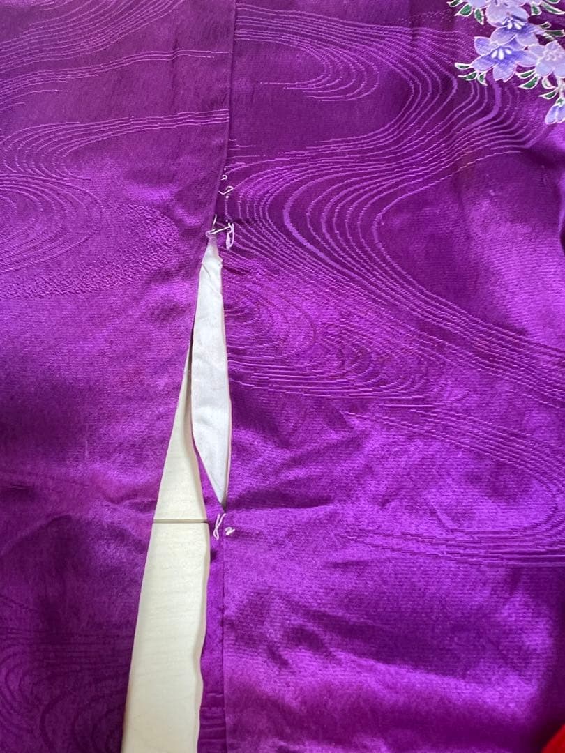 【週末セール！！】アンティーク着物　七五三　7歳　フルセット　紫