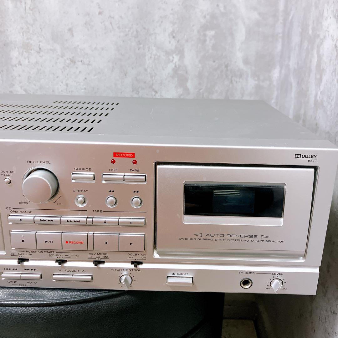 【CD再生可】TEAC AD-RW900 CD カセットデッキ