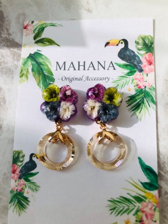 さやかさん専用♡lucky clover ピアス イヤリング