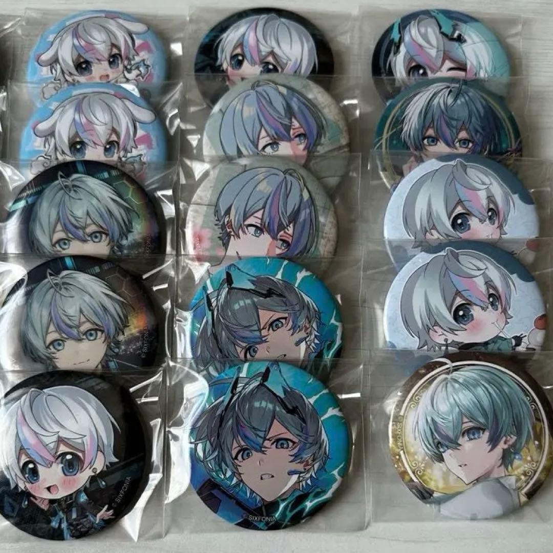 シクフォニ缶バッジ　雨乃こさめ　まとめ売り
