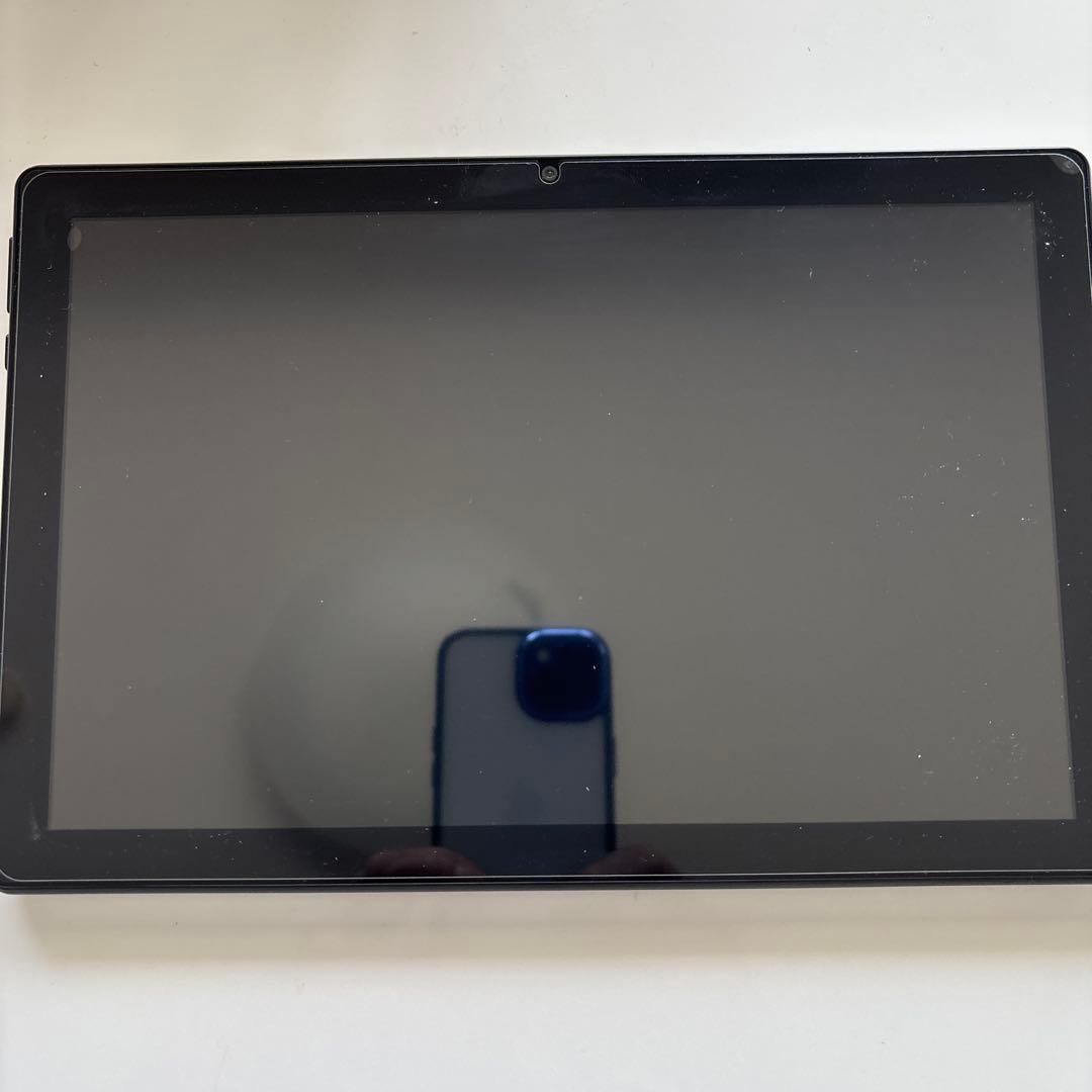 保護ケース付き10インチAndroid15タブレット グレー