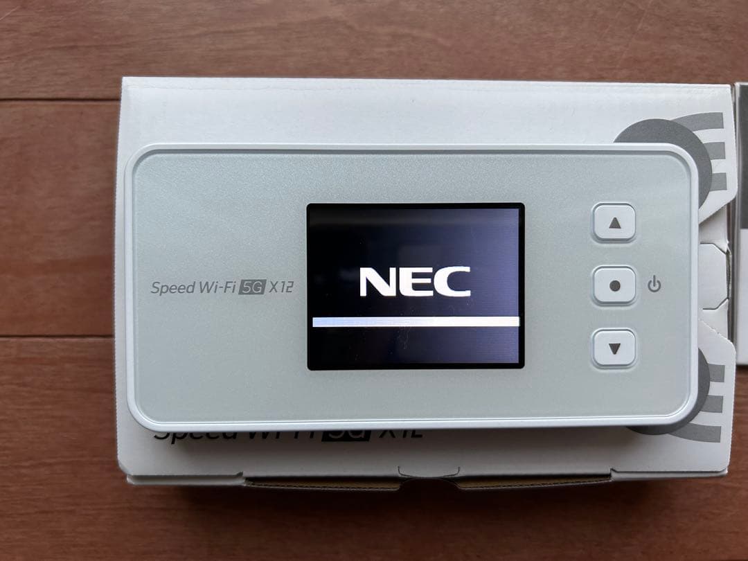 Speed Wi-Fi 5G X12 モバイルルーター simフリー NEC
