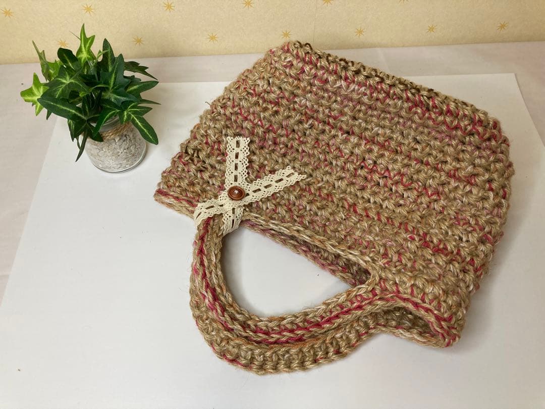 麻紐バッグ ちょこっとバッグ