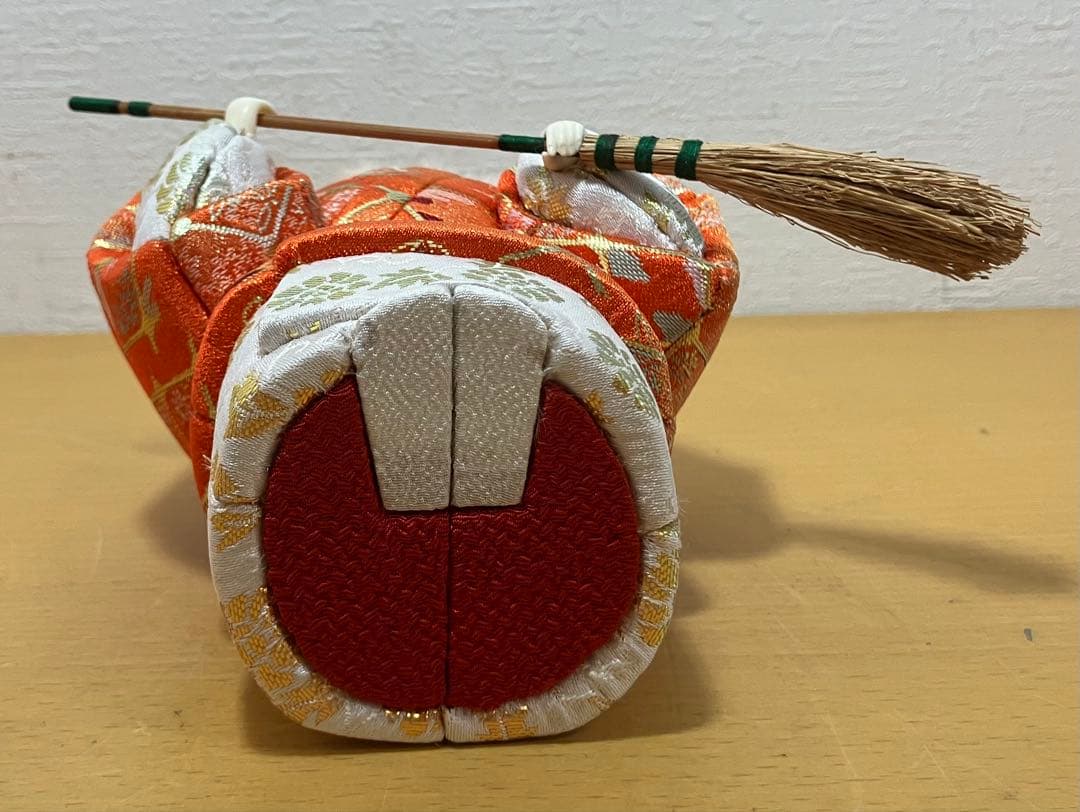 【隆幸作】木目込人形 高砂 尉と姥 夫婦円満 長寿 縁起物 伝統工芸品