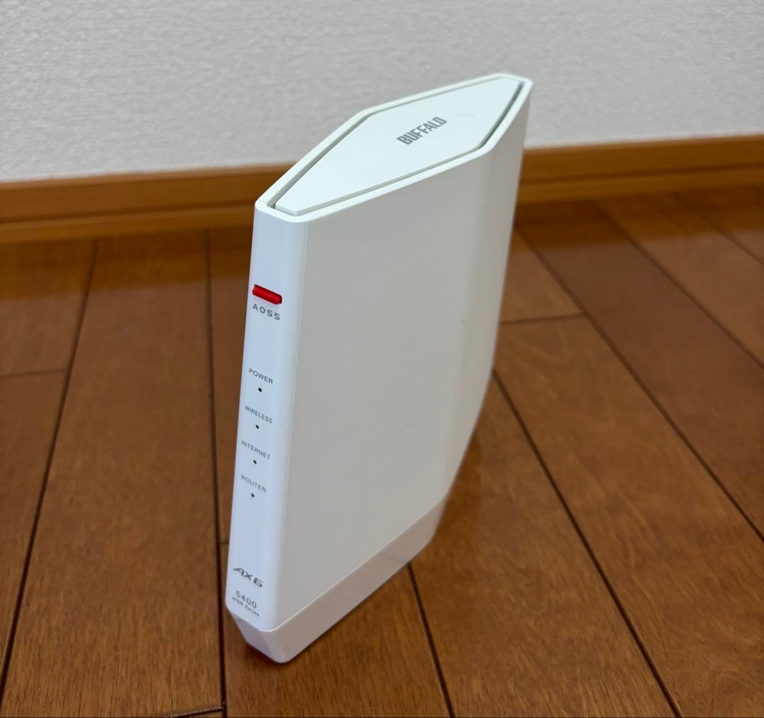 【美品】WSR-5400AX6P/NWH エコパッケージ