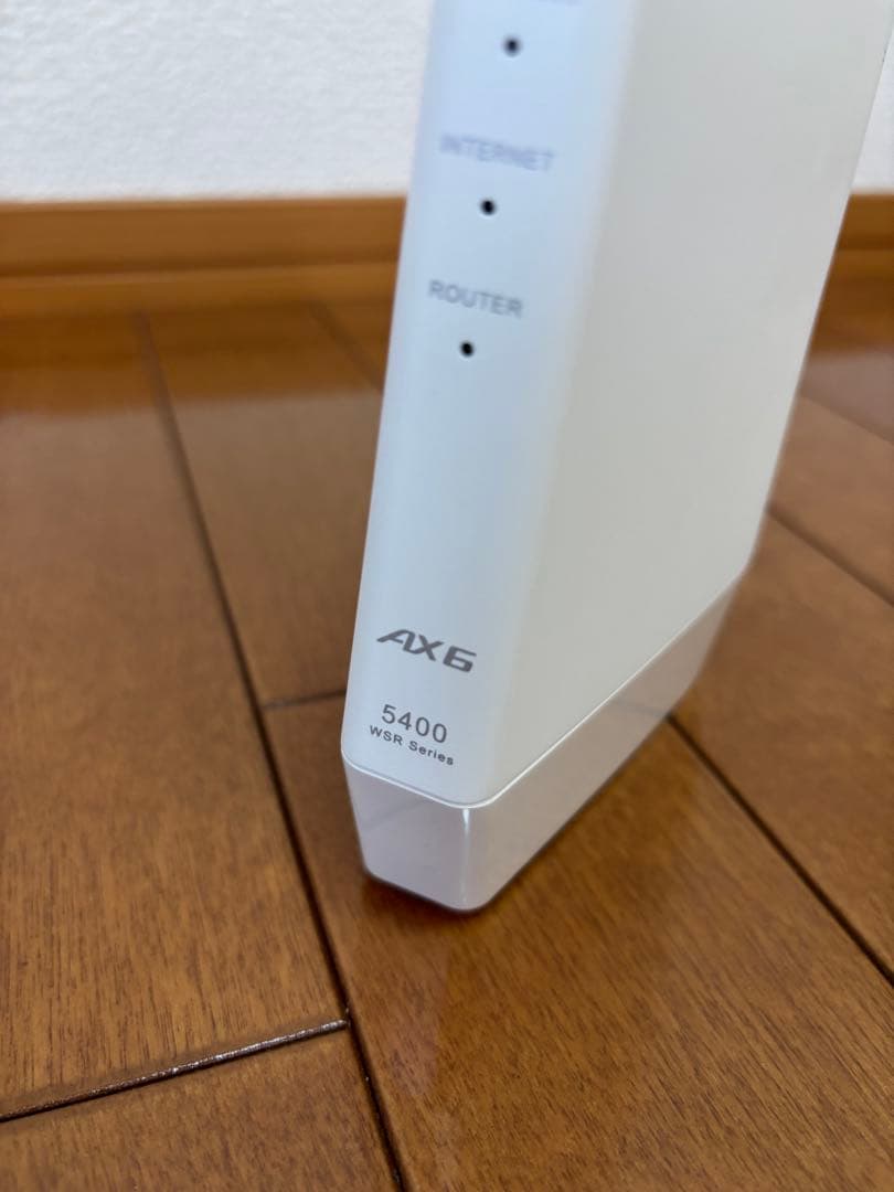 【美品】WSR-5400AX6P/NWH エコパッケージ