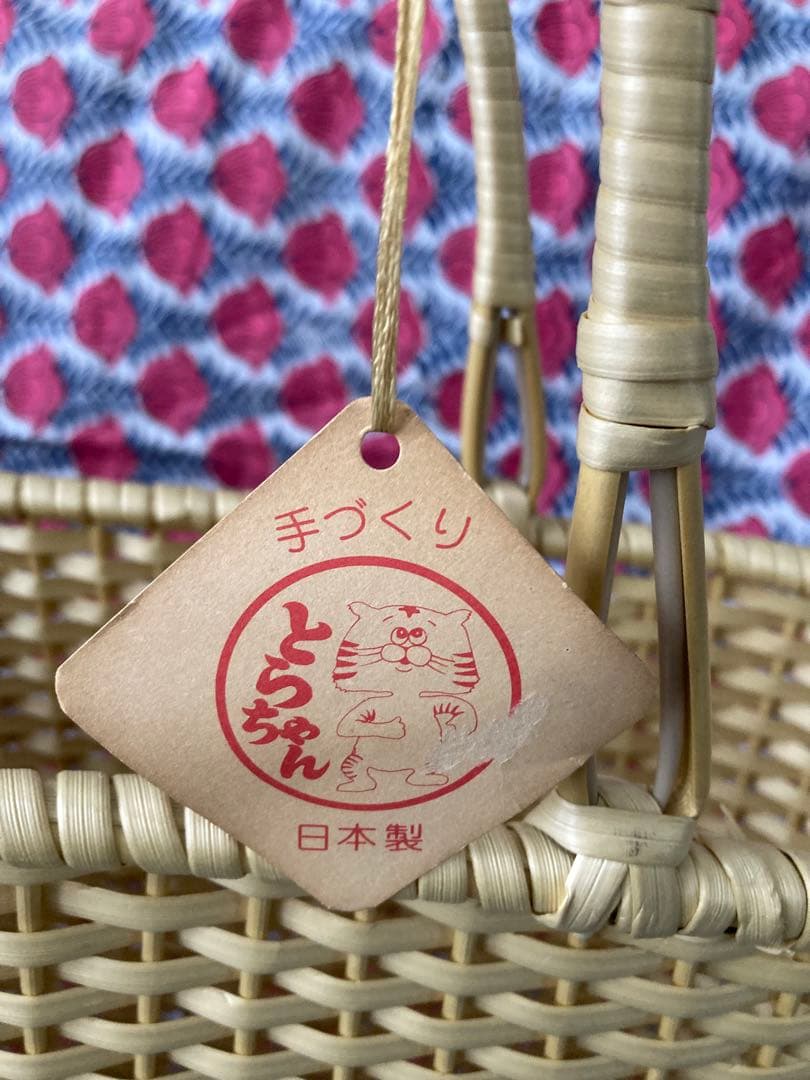 手作り日本製かごバック