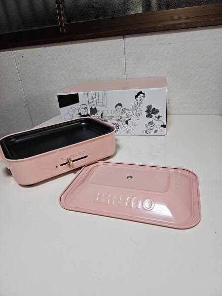 ｙ【新品未使用品】BRUNO　ブルーノ　 コンパクトホットプレート　BOE021