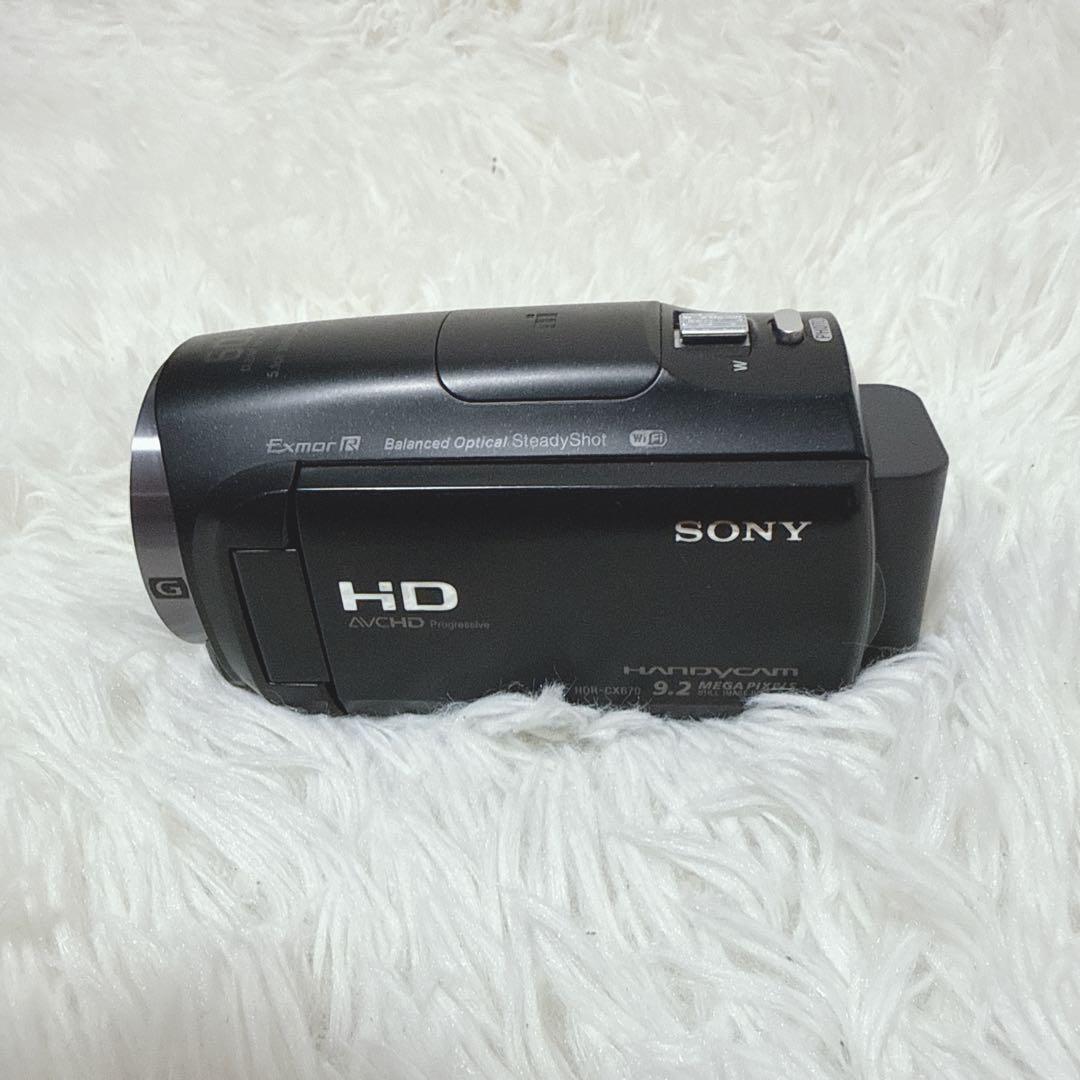 SONY HDR-CX670 HDビデオカメラ