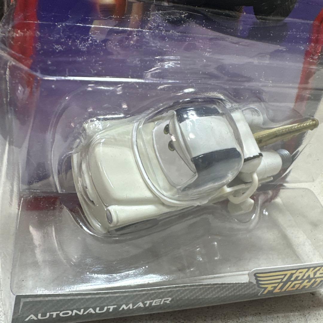 カーズ オートノート メーター ダイキャスト ミニカー 宇宙飛行士 マテル