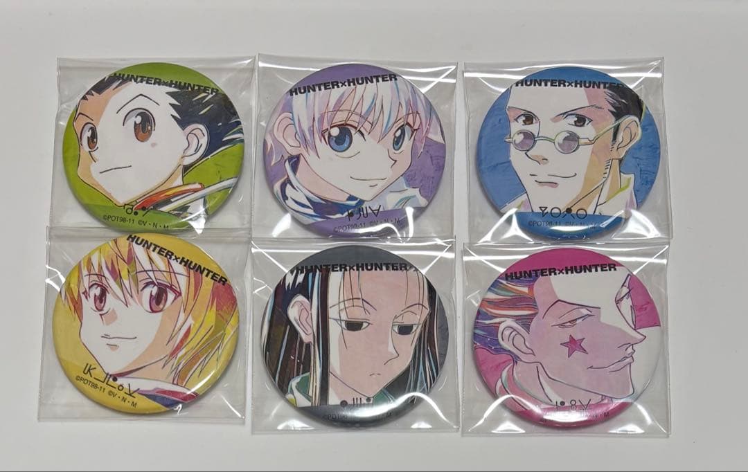 HUNTER×HUNTER Ani-Art 缶バッジ ゴン キルア