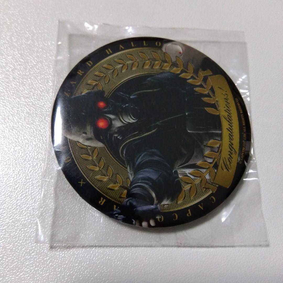 【バイオハザード】ハンク パセラ カプコンバー ハロウィン 特典 缶バッジ