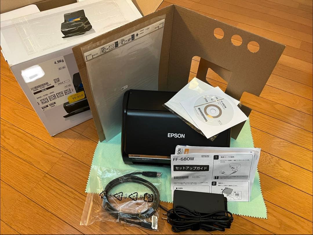 美品EPSON FF-680W フォト・グラフィックスキャナー