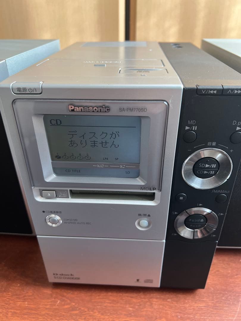 ラジオ・コンポ Panasonic SA-PM770SD