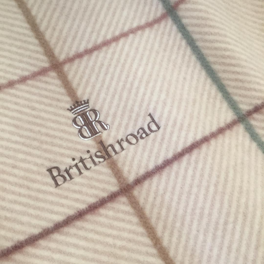 西川産業　Britishroad　カシミヤ入り純毛毛布　ウール　日本製