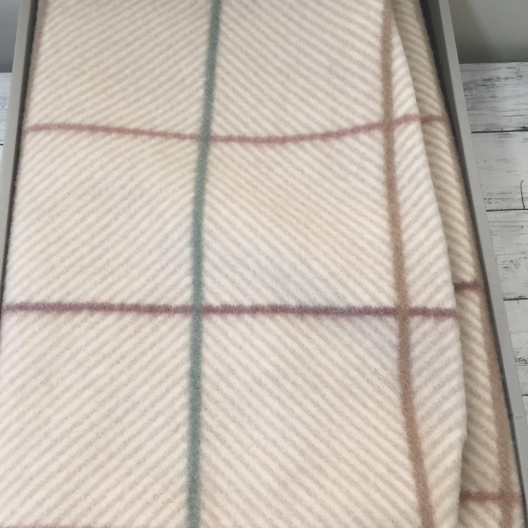西川産業　Britishroad　カシミヤ入り純毛毛布　ウール　日本製