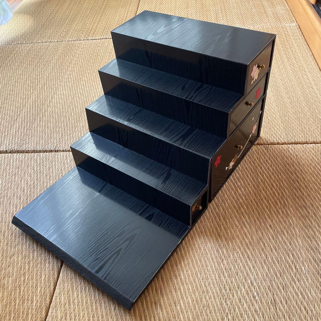 フェリシモ ママが作って贈りたい宝物みたいな おひなさま 完成品 ケース付き☆