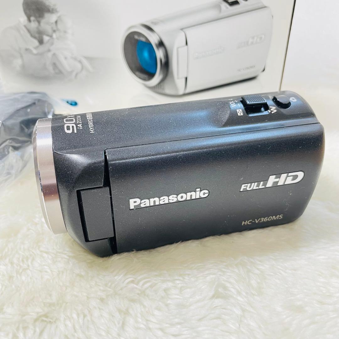 【ほぼ新品】Panasonic HC-V360MS フルHDビデオカメラ