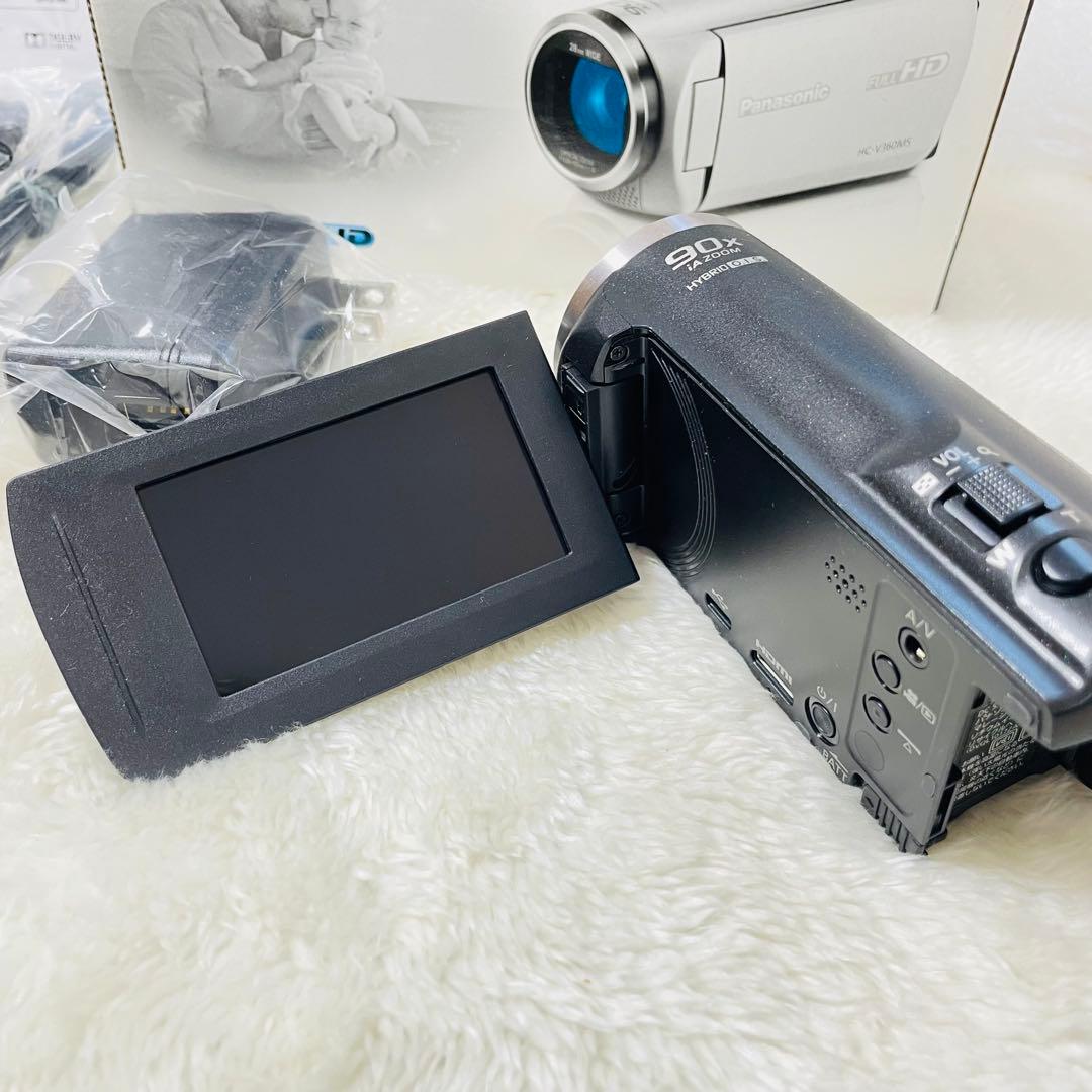【ほぼ新品】Panasonic HC-V360MS フルHDビデオカメラ