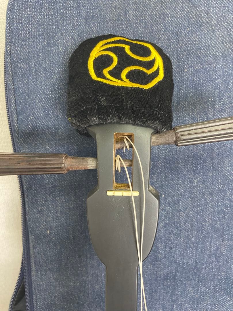 ♪ 沖縄三線 和楽器 民謡用 三味線 本体 蛇