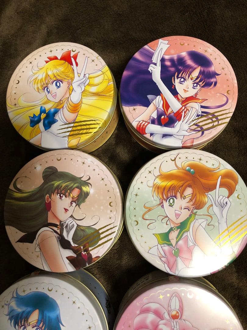セーラームーン キャラクター缶 6個セット