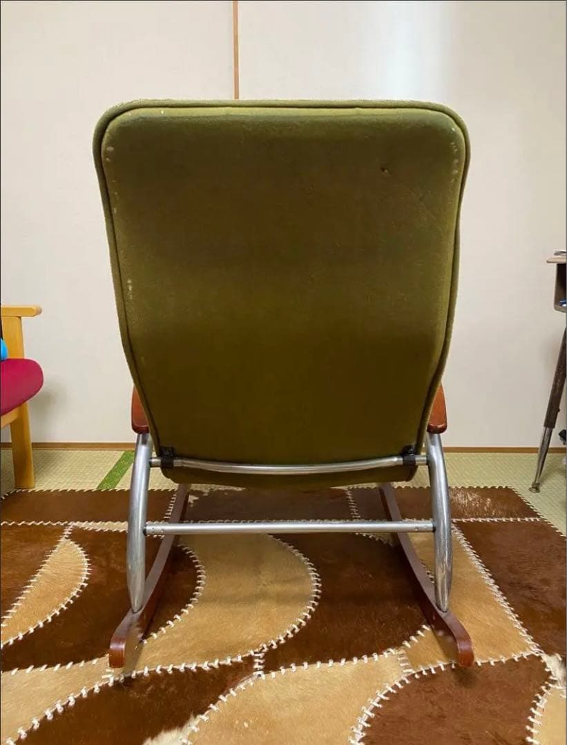 ロッキングチェア　ヴィンテージ モダン　ミッドセンチュリー　昭和レトロ