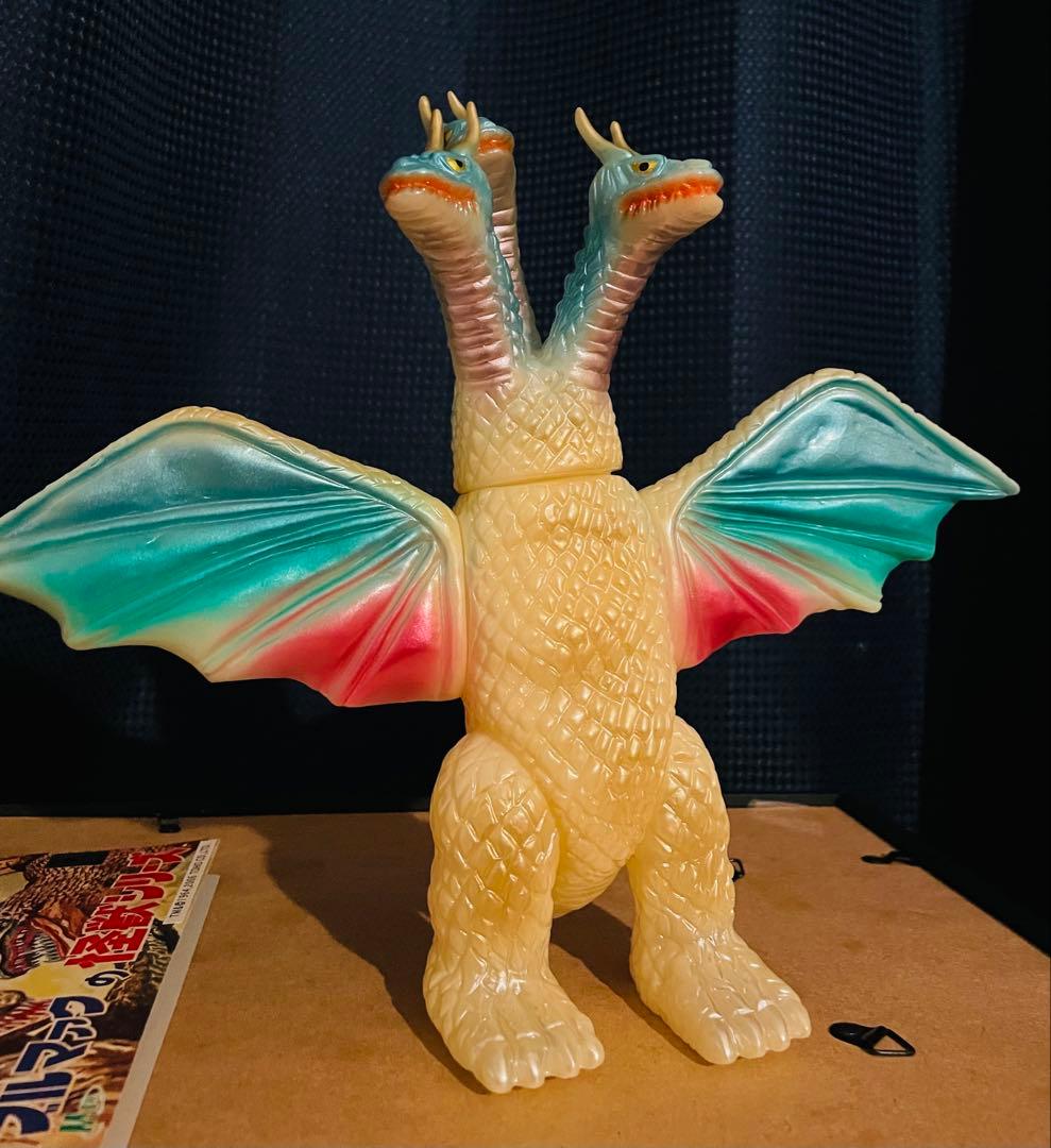 M1号　キングギドラ　ブルマァク　ソフビ　マルサン　怪獣ソフビ　昭和