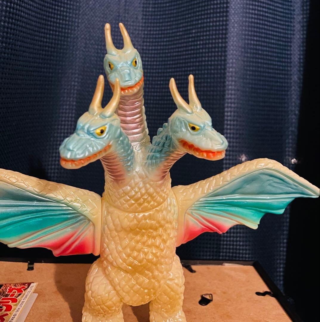 M1号　キングギドラ　ブルマァク　ソフビ　マルサン　怪獣ソフビ　昭和