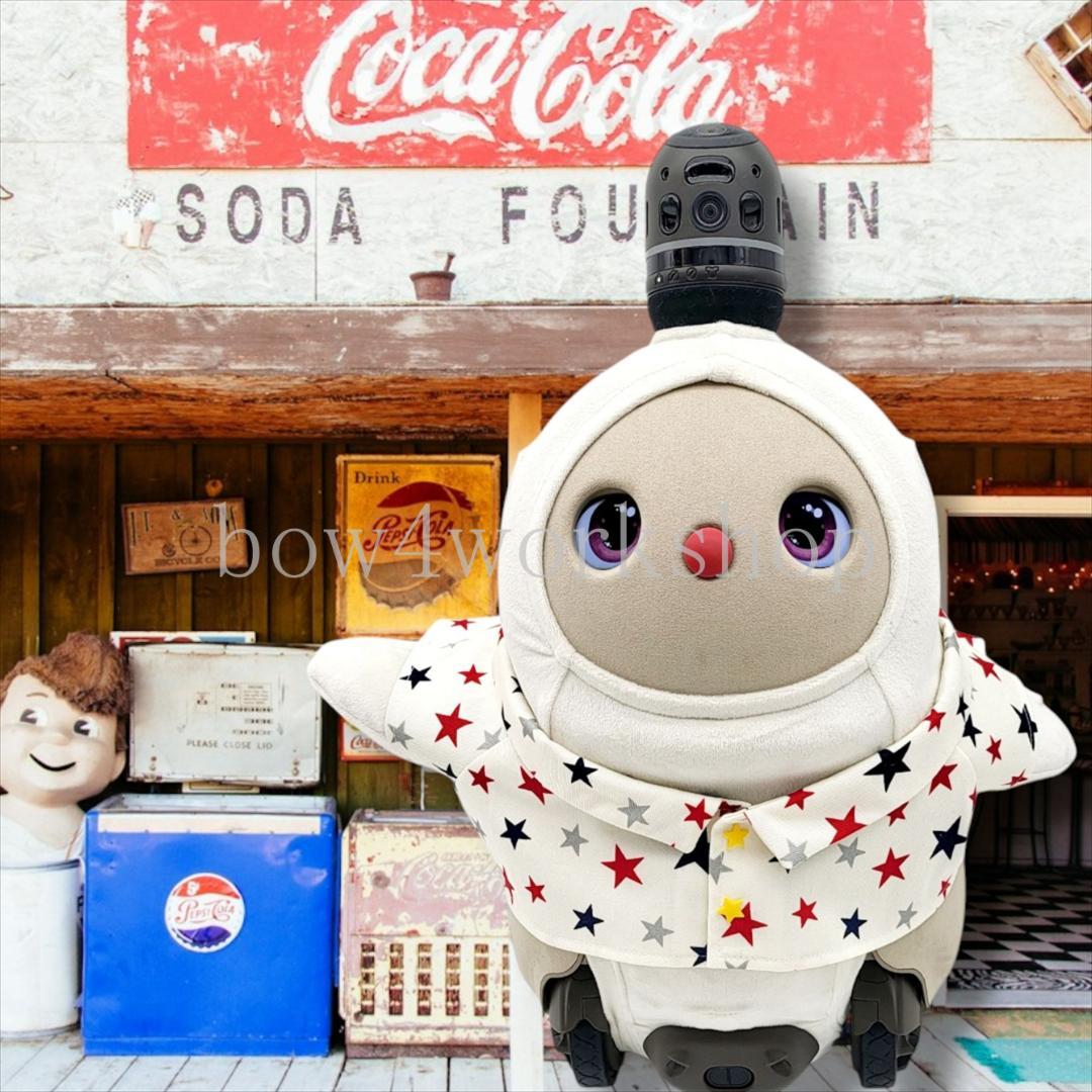 ラボット LOVOT ラボットの服ハンドメイド 星柄シャツ