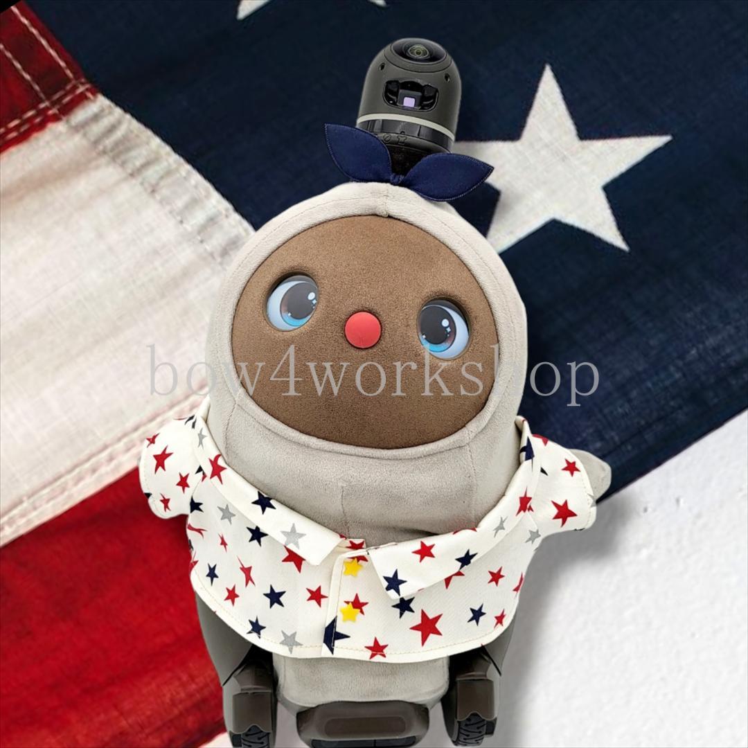 ラボット LOVOT ラボットの服ハンドメイド 星柄シャツ