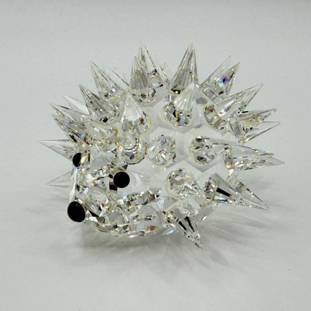 希少 廃盤☆スワロフスキー ハリネズミ フィギュリン デコレーション