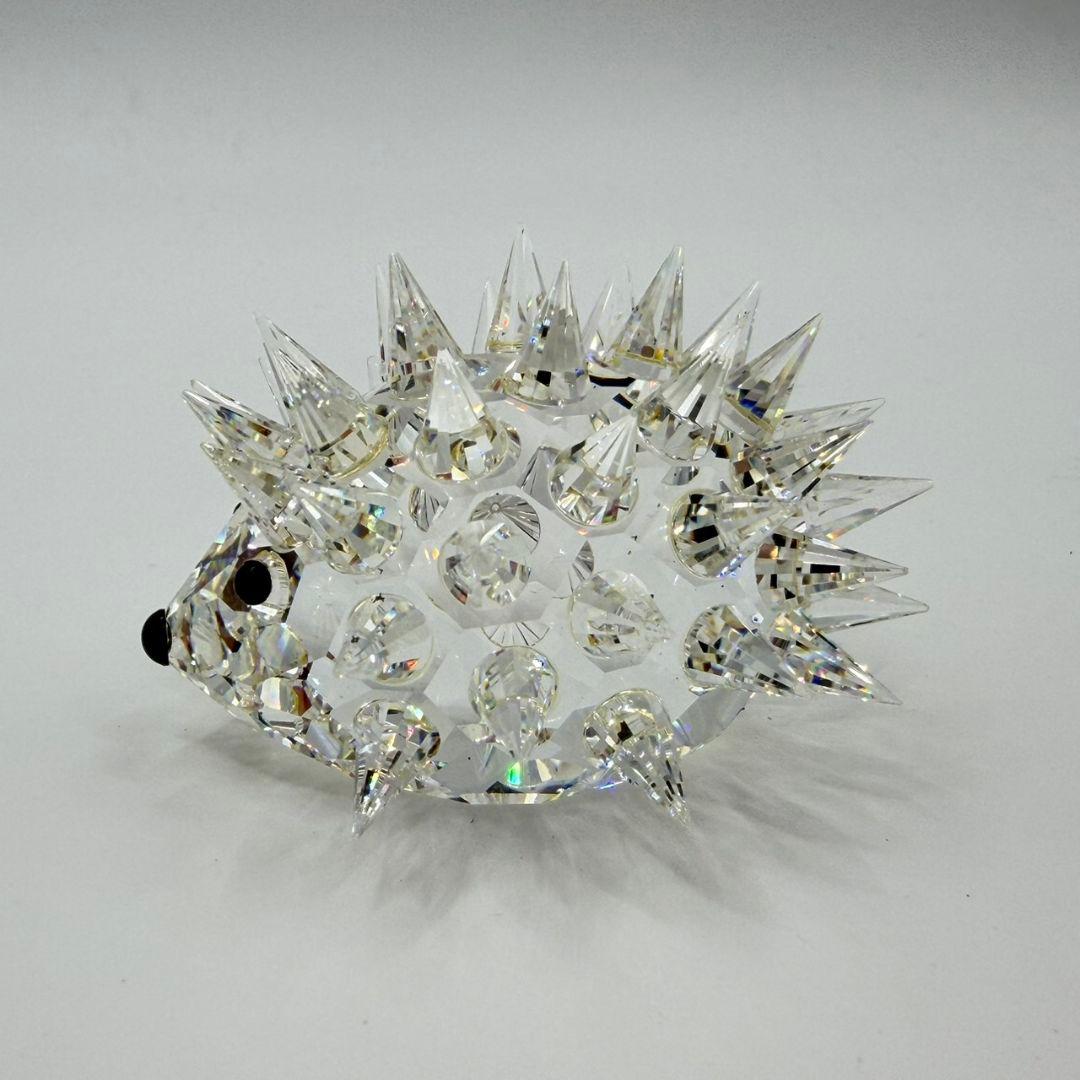 希少 廃盤☆スワロフスキー ハリネズミ フィギュリン デコレーション