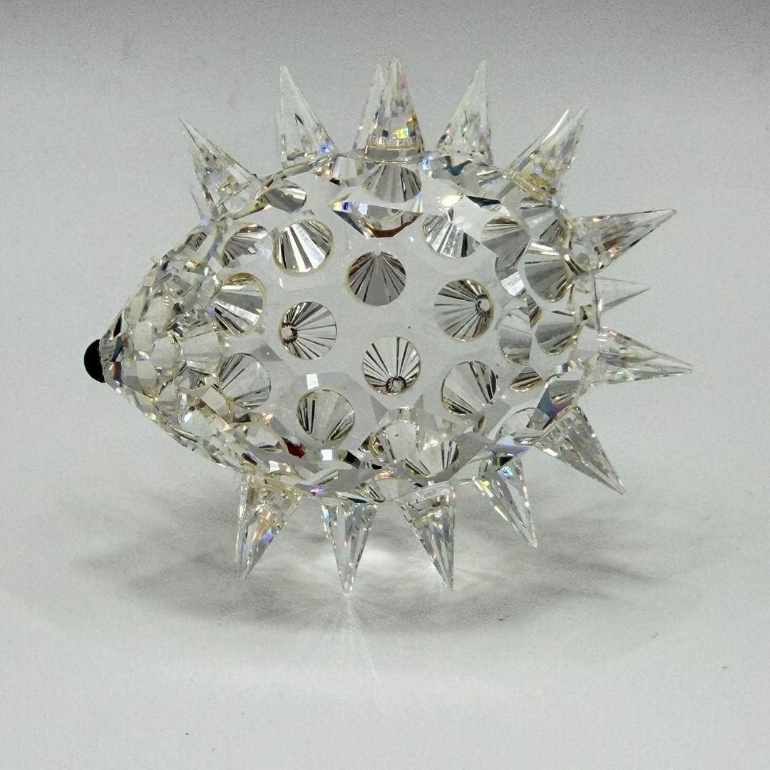 希少 廃盤☆スワロフスキー ハリネズミ フィギュリン デコレーション