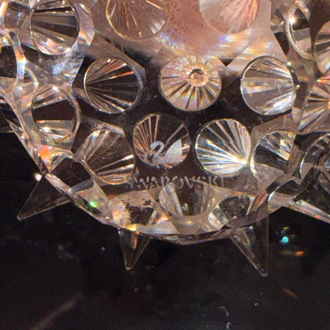 希少 廃盤☆スワロフスキー ハリネズミ フィギュリン デコレーション