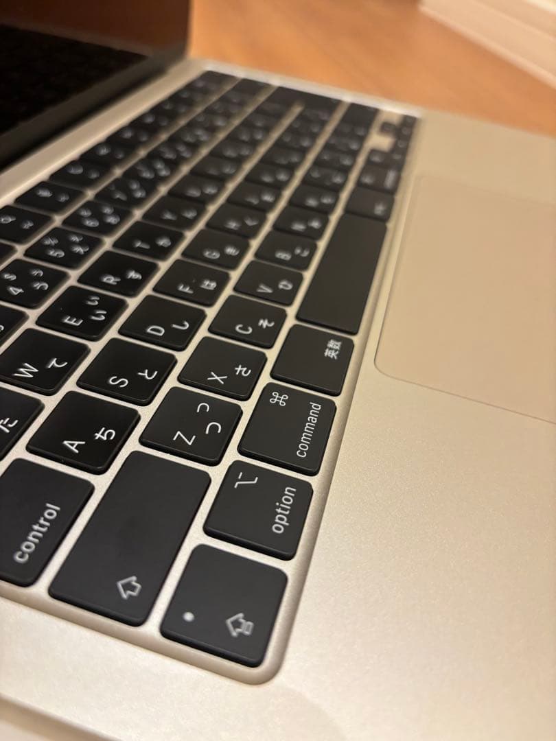 M3 MacBook Air 13インチ スターライト512GB メモリ16GB