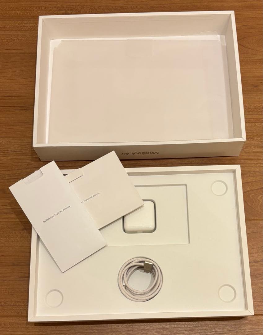 M3 MacBook Air 13インチ スターライト512GB メモリ16GB