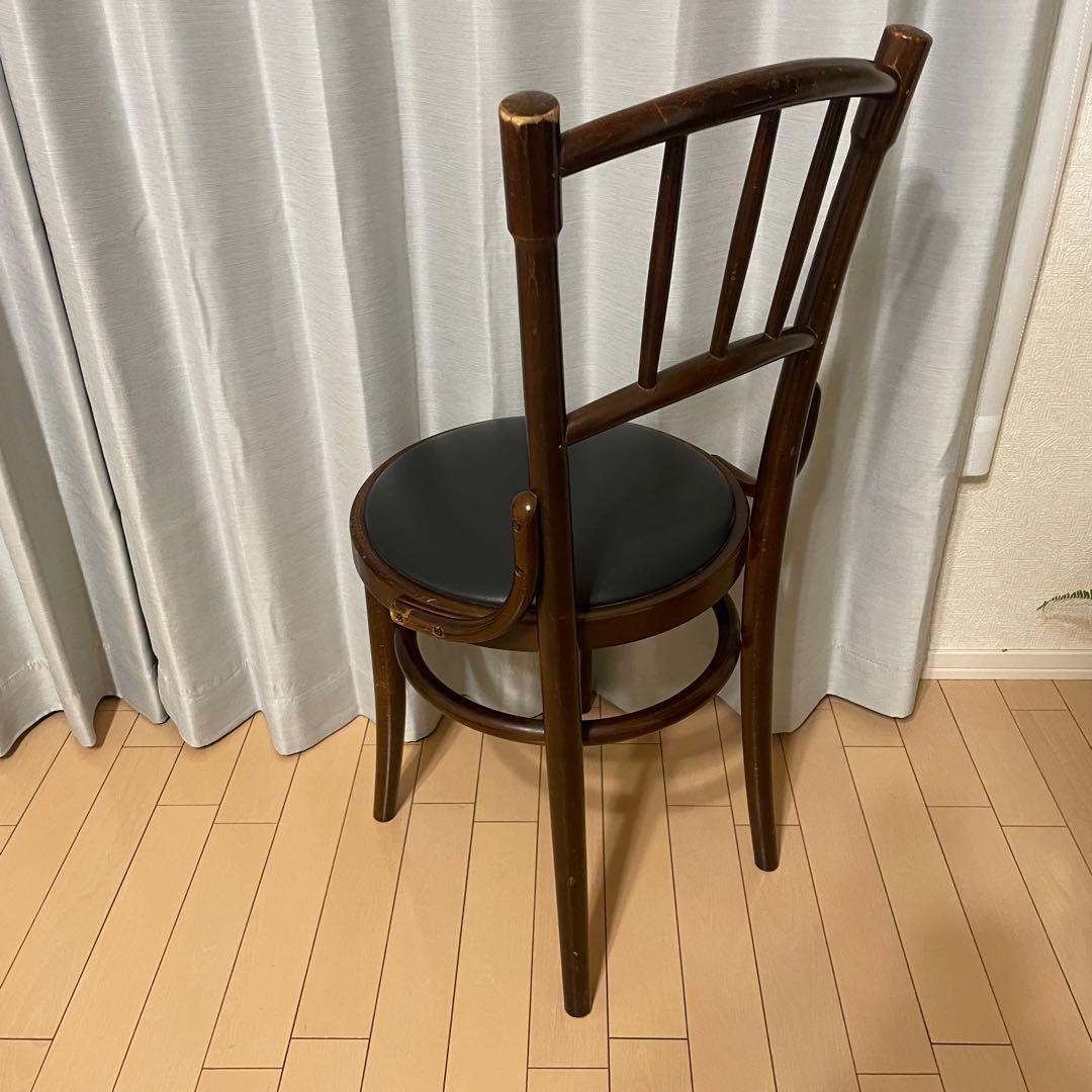 秋田木工 ベントウッドチェア ダイニングチェア 木製椅子 レトロ ヴィンテージ