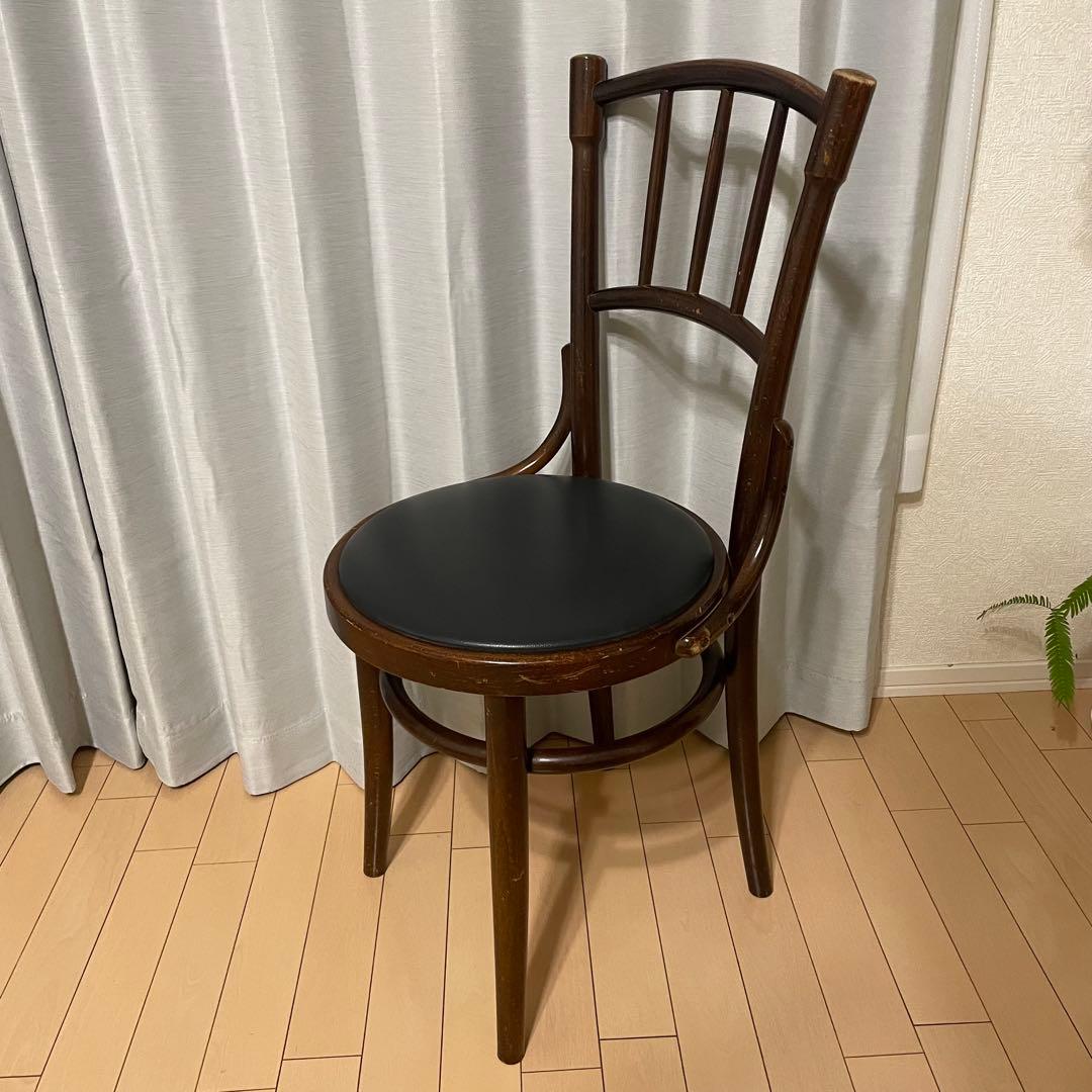 秋田木工 ベントウッドチェア ダイニングチェア 木製椅子 レトロ ヴィンテージ