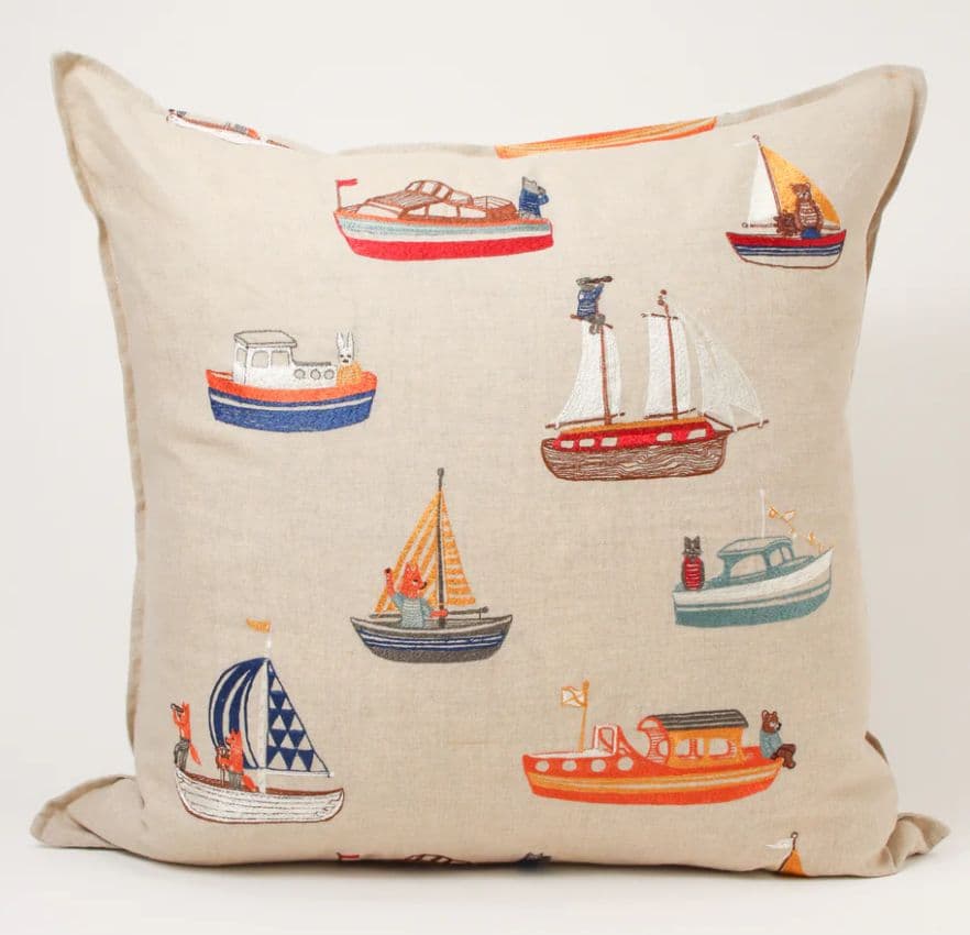 【新品未使用】コーラル＆タスク クッションカバー 50✕50cm