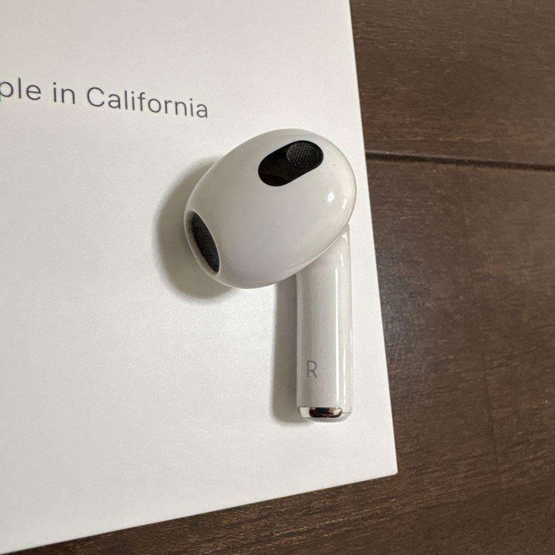 AirPods第3世代 本体 ホワイト 箱・説明書付き