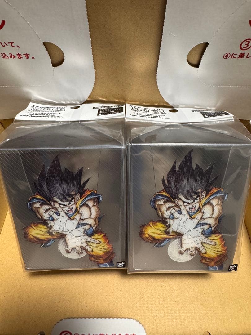 ドラゴンボールスーパーダイバーズ　オフィシャルデッキケース& カード3種2セット