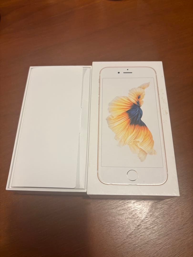 【箱あり】iPhone6S 64GB ゴールド　最大容量90%