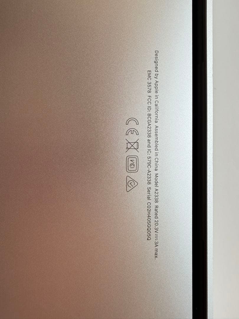 MacBook Pro 2020 M1 13i 16/512 銀 箱Mouse付