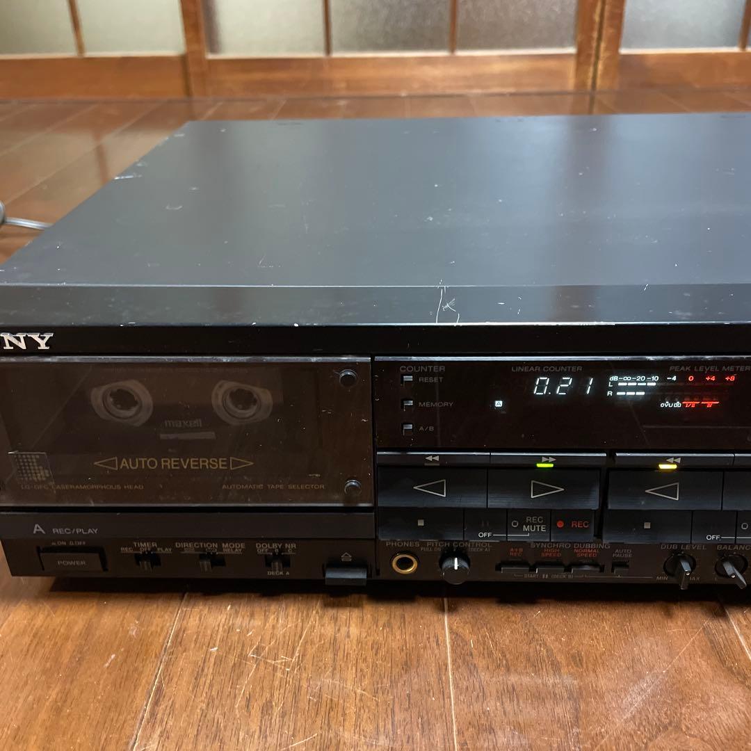 SONYステレオカセットデッキ TC-WR910【音出し•基本動作確認済】