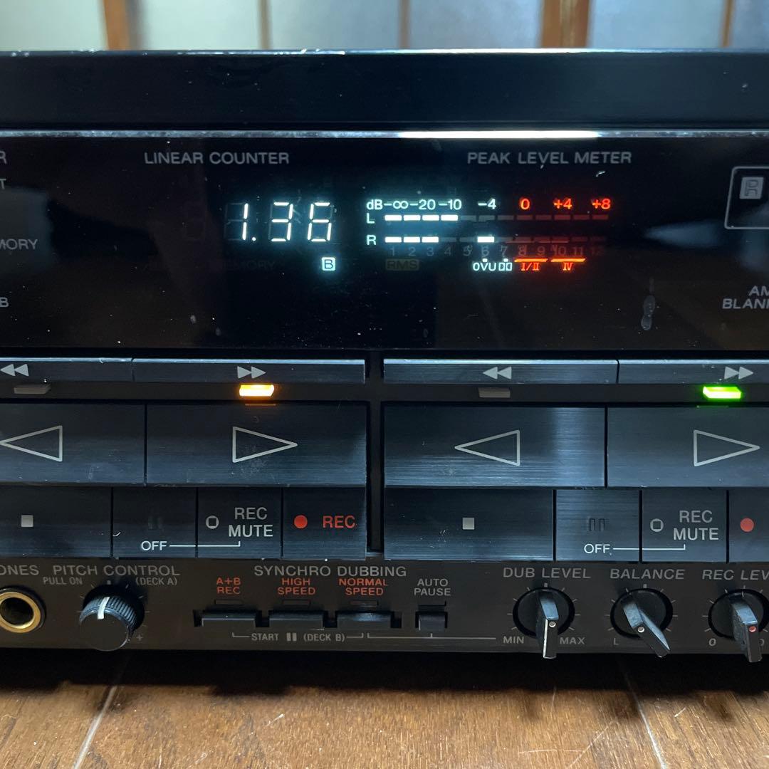 SONYステレオカセットデッキ TC-WR910【音出し•基本動作確認済】