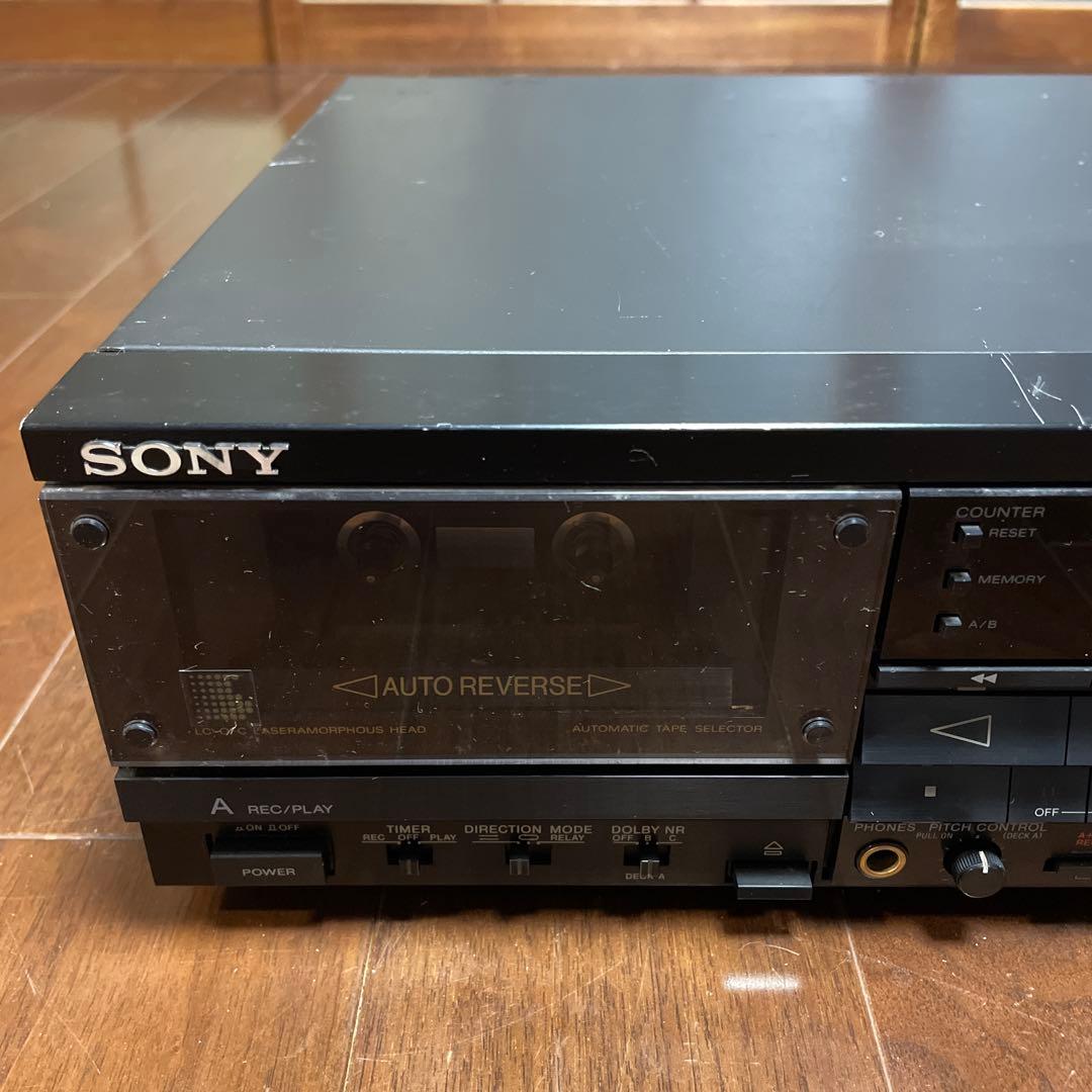 SONYステレオカセットデッキ TC-WR910【音出し•基本動作確認済】