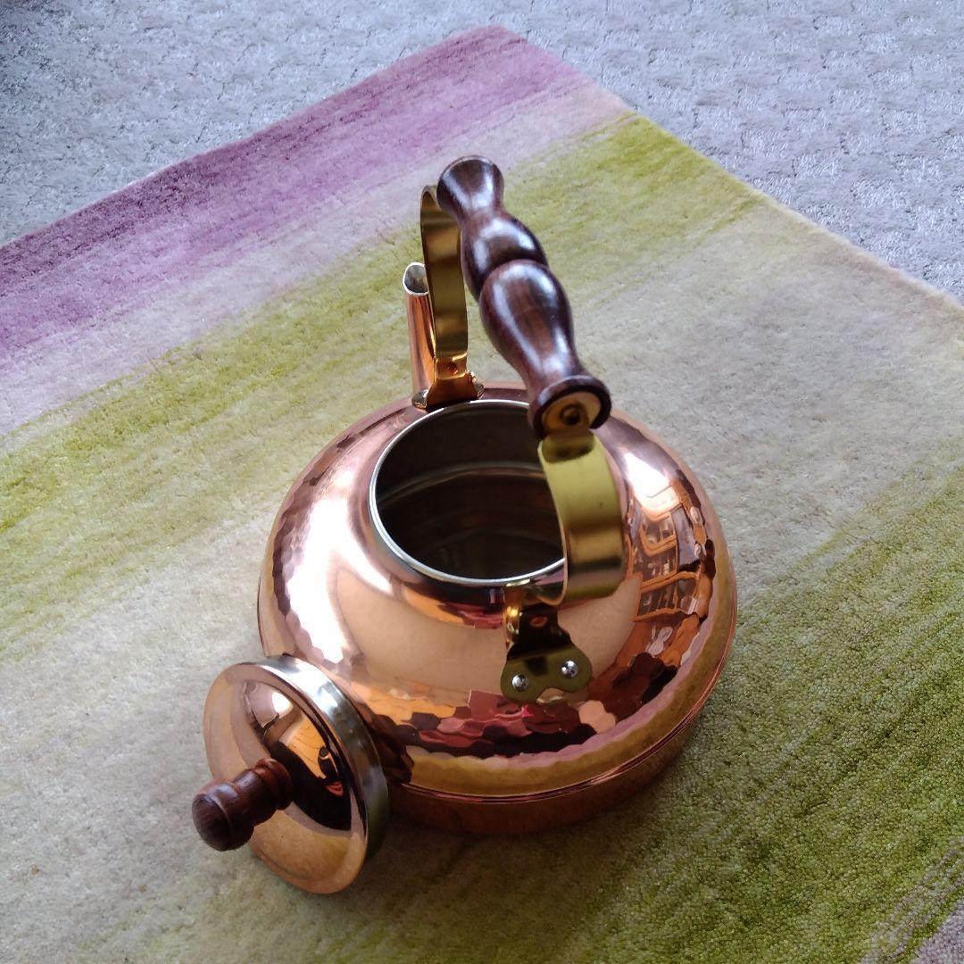 銅製ケトル　未使用